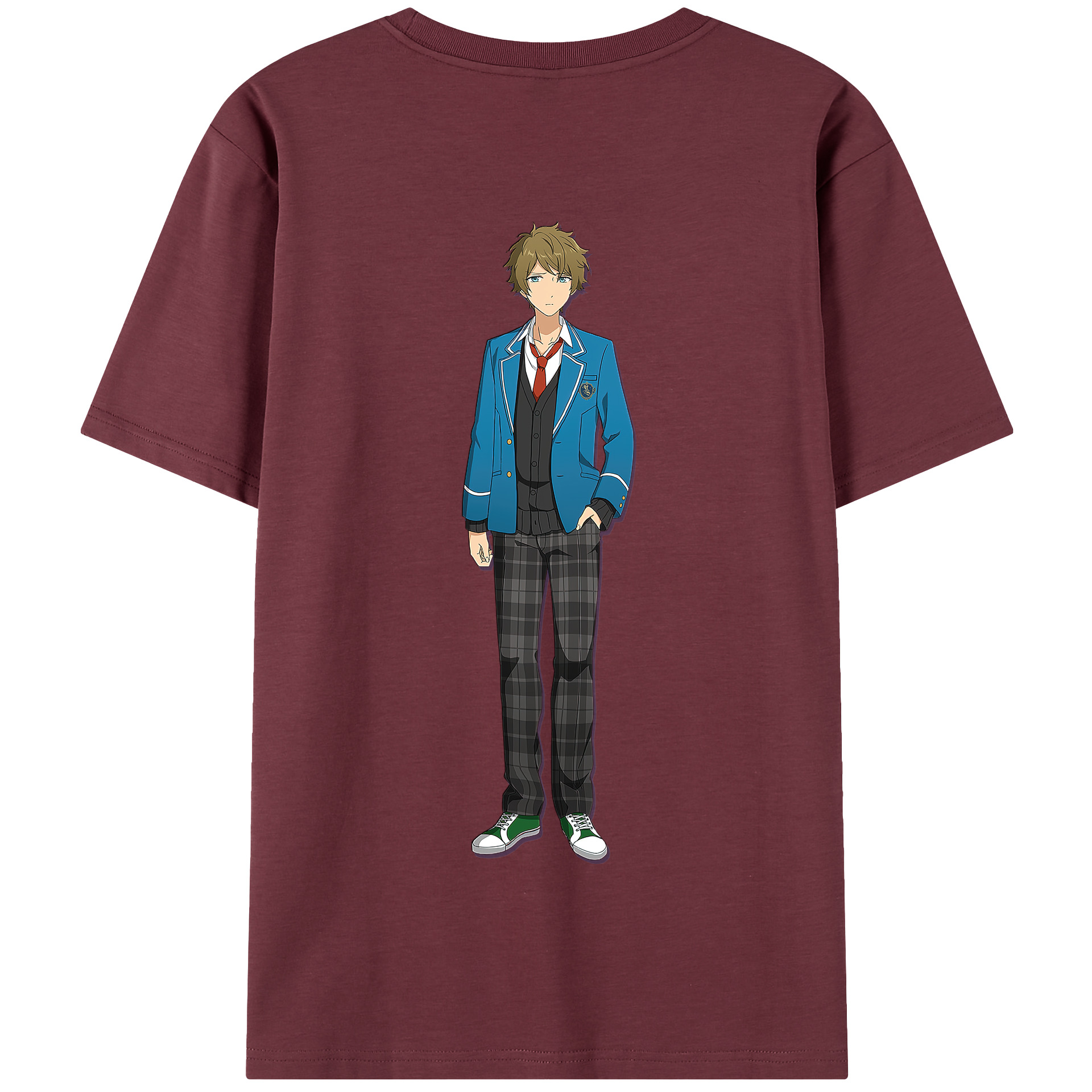 （画像用） あんさんぶるスターズ! Ensemble Stars 綿100％半袖Tシャツ（背面プリント）
